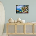 thumbnail image 4 of Stupell Industries Traditional Panoramic Mountain View Black Floating Frame Canvas Art, 25 x 17, by LSR Design Studio, 4 of 8