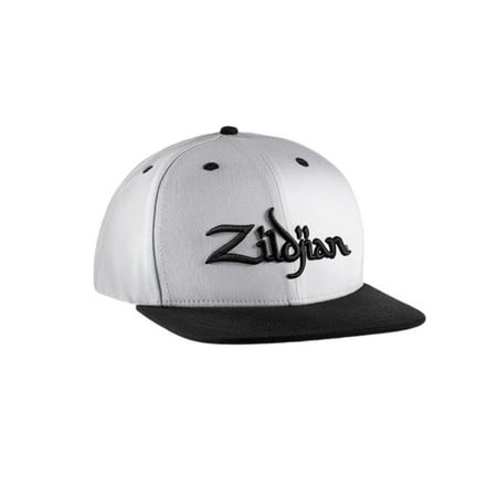 Zildjian White 6 Panel Snapback Hat