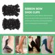 thumbnail image 5 of EeaseMX par de clips para zapatos con lazo de cinta y cuentas de cristal, adornos para zapatos, 5 of 7