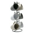 thumbnail image 2 of Elama Tahitian Waves 6-Piece 12 oz. Mug Set with Stand, Assorted Colors, 2 of 10