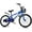 Blue, variant on Pipleo 16" Kids Bikes for Girls and Boys, Kids' Bicycles with Training Wheels, Ages 4-8 Years