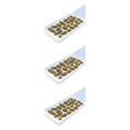 thumbnail image 3 of ZheElen 25x Simulation Cluster Green Grass for Train Scenery Decor Accessory Model Landscape Autumn Green 6mm 3Set, 3 of 6