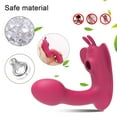 thumbnail image 4 of XBONP Vibromasseur Portable pour Femmes avec Télécommande APP, Stimulateur de Point g Jouets Sexuels pour Femmes, Rouge, 4 of 8
