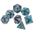 thumbnail image 3 of Paquete de 2 cubos poliédricos 7 cubos para D \ u0026 D DND Yugioh RPG D20 D12 D10 D8 D6 D4 Macarena Dados poliédricos, 3 of 8