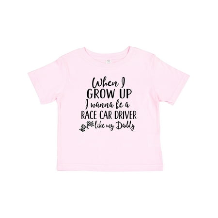 

Inktastic Future Race Car Driver Like Daddy Boys Baby T-Shirt