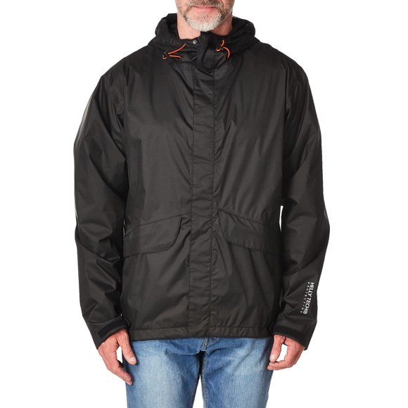 Helly Hansen Workwear Men's Waterloo Rain Jacket, Black, X-Large