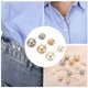 thumbnail image 5 of Broche Pasadores de Perla Imitación Unique Bargains Collar Decorativo Seguridad Clips para Mujer Gris/Blanco/Dorado 3uds, 5 of 5