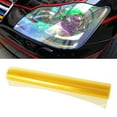 thumbnail image 3 of unbranded 100 X30cm Yellow Headlight Tint Vehicle Window Tint Car Vinyl Film 1pcs Golden, 3 of 8