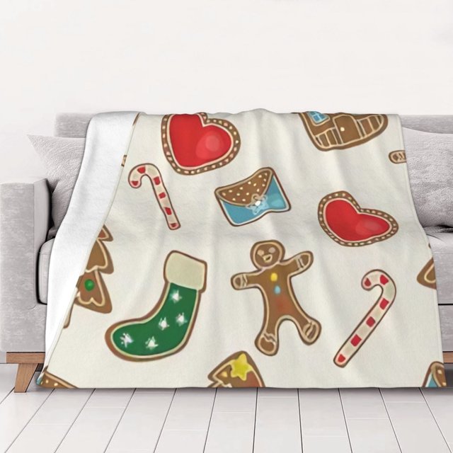 Manta de vellón con texto en inglés "Merry Christmas", súper suave y acogedora, para hombres, mujeres, ancianos y niños. Características: súper suave, 40 x 30 pulgadas.