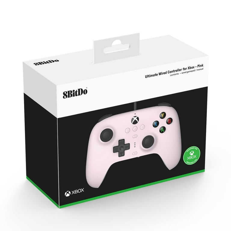 8Bitdo Ultimate Wired Controller for Xbox Series X, Xbox Series S, Xbox  One, Windows 10 & Windows 11 - Officially Licensed (Black)