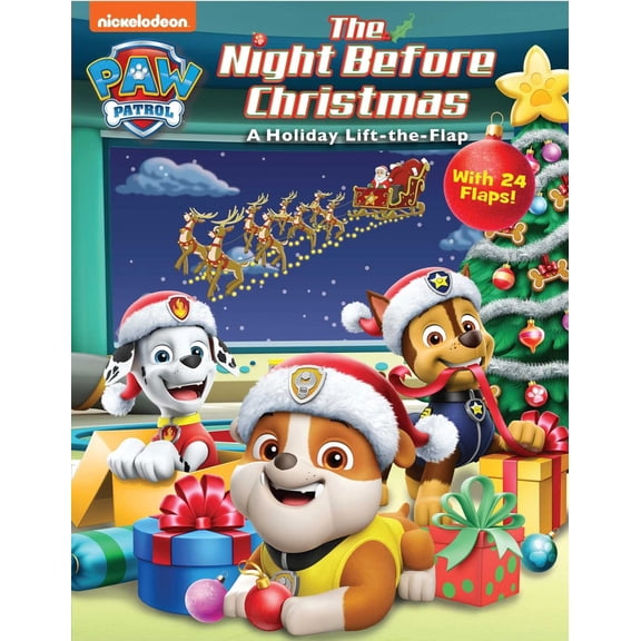 Pre-Owned Paw Patrol: The Night Before Christmas (Board book) 0794452833 9780794452834