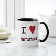 thumbnail image 4 of CafePress - I Love Tomatoes Mug - 11 oz Ceramic Mug - Novelty Coffee Tea Cup, 4 of 4