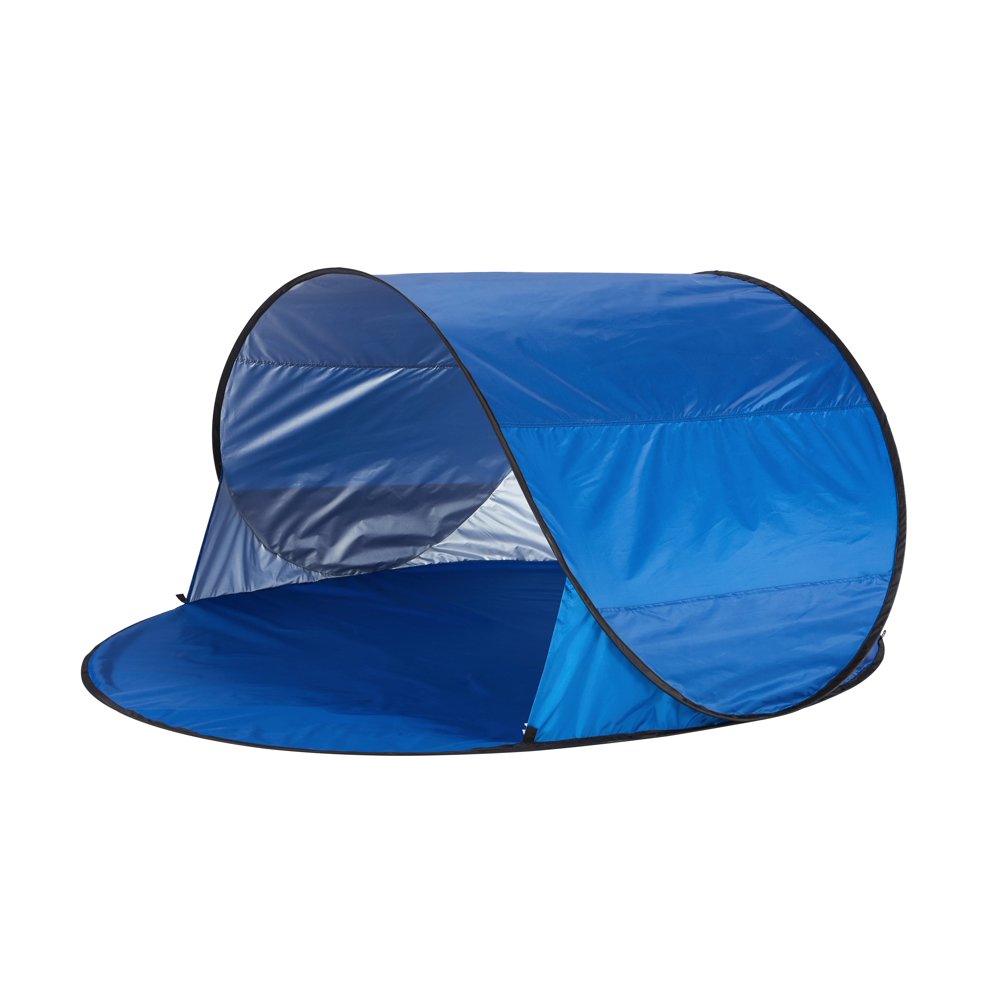 Mainstays Beach Canopy Pop up Shade Tent, Cobalt Crush, Blue, UPF 30