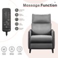Vineego Recliner, Home Theater Seat with Massage function, Living Room