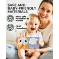 thumbnail image 4 of Baby Soft Book Toodly Cute Soft con espejo y actividades de 0 a 18 m, 4 of 9