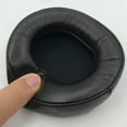 thumbnail image 5 of Apooke Universal Oval Replacement Lambskin EarPads 70x90mm 75x95mm Foam Ear Pads Cushion for Large Over Ear for ATH Headphone, 5 of 18