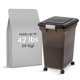 thumbnail image 2 of Contenedor para almacenar alimento para perros IRIS USA WeatherPro 18 kg, 2 of 9