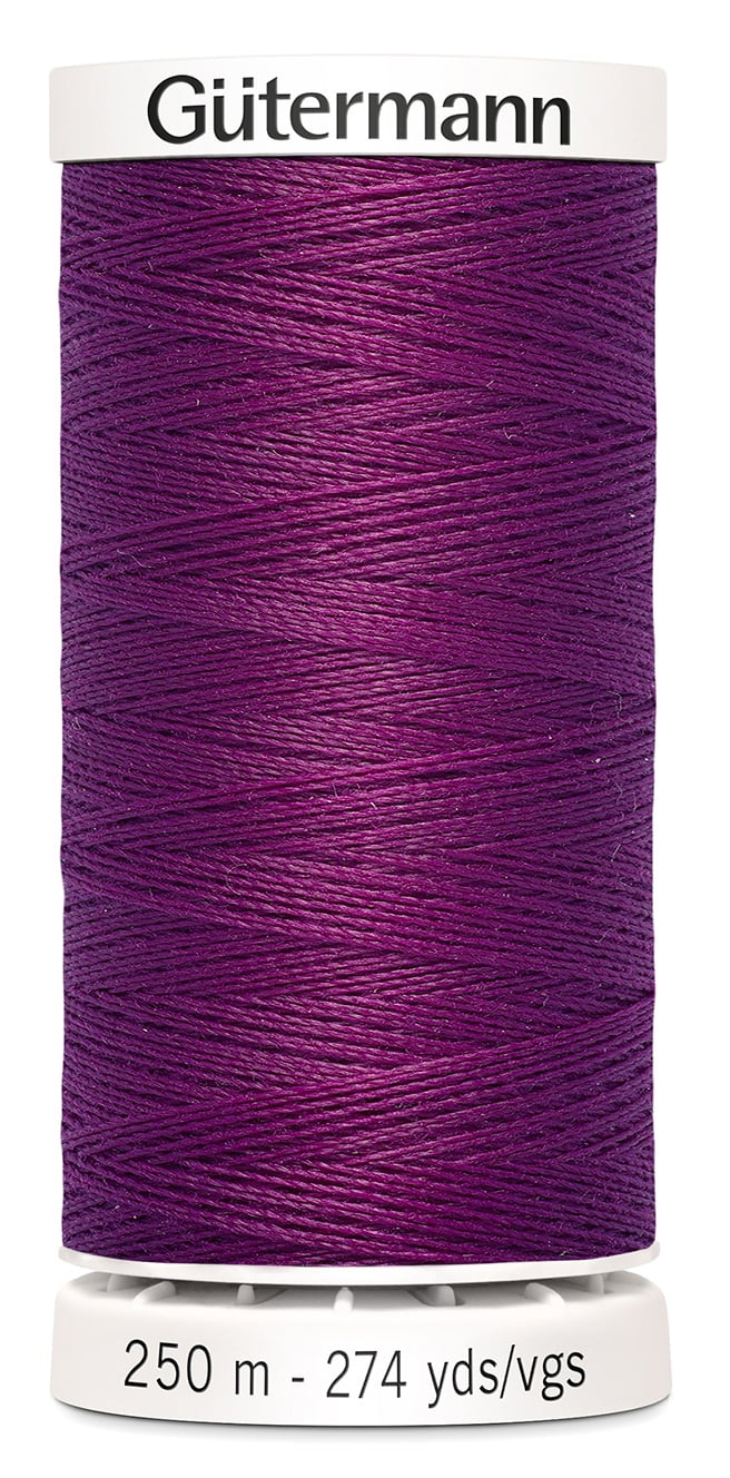2 pack) Gutermann Sew-All Polyester Black Thread, 547 yd