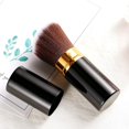 Retractable Kabuki Foundation Brush Best for Mineral Makeup, Bronzer