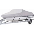 thumbnail image 2 of Trailerable Boat Cover- Waterproof Tarp Covers with Storage Bag, Fits V-Hull, Fish&Ski, Pro-Style, Fishing, Runabout, Bass Boats,, 2 of 2