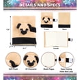 thumbnail image 2 of DolliBu Pug Dog Plush Notebook – Unique Plush School Journal, Cute Furry Stuffed Animal Toy with 80 Pages Personal Journal for Kids, Adults Office Desk Accessory Writing Pad – 5.4 Inch, 2 of 7