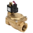 thumbnail image 3 of Válvula solenoide de agua, G1-1/4"Válvula solenoide eléctrica de latón normalmente abierta Válvula solenoide Integración perfecta, 3 of 8