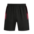 thumbnail image 5 of Umfun Men's Sporty Side Panel Athletic Shorts with Elastic Drawstring Waist - Lightweight Quick Dry Running Shorts for Gym Training & Casual Daily Wear, 5 of 9