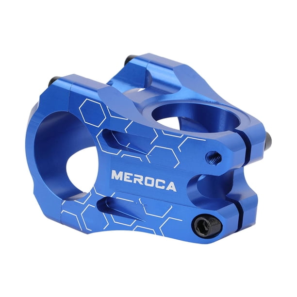 Vástago de manillar de bicicleta Sunnimix 31,8 mm Aleación de Aluminio Ligero Azul