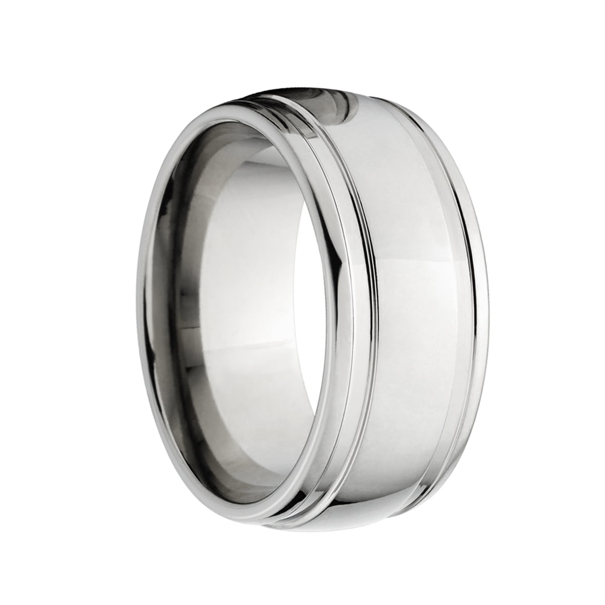 10mm Half Round Stainless Steel Ring