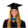 thumbnail image 2 of Hood Cappe Diem Master Graduation Deluxe con albaricoque y salmón, 2 of 5