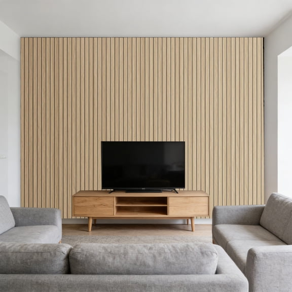 TV Background Wall Panel, 3D Grille Self Adhesive PVC Wall Sticker, Waterproof Thickened Decorative Wall Covering for Living Room Bedroom Kitchen, 15.75 x 118.11 in