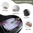 thumbnail image 3 of Universal Car Trunk Mat 37"x54", Halloween Floral Waterproof Cargo Liner, Non-Slip Durability Cargo Mat, Fall Country Spooky Branches Plants Purple All Weather Rear Trunk Protector for Car SUV, 3 of 9