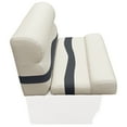 thumbnail image 3 of Wise BM1144-986 Premier Series Pontoon 36" Bench Cushion Set - Platinum / Spectra Navy / Cobalt, 3 of 10