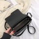 thumbnail image 4 of Bolso Mano para Mujer Bolso Cuadrado Pequeño Cuero PU Bolso para Mujer (negro), 4 of 7