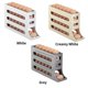 thumbnail image 3 of Dispensador de huevos para refrigerador, con ruedas automáticas, soporte para huevos, estante de almacenamiento de 3 niveles, nuevo [hsss], gris, 3 of 5