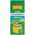 thumbnail image 3 of Ticonderoga Laddie Tri-Write Intermediate Size No. 2 Pencils with Eraser, Box of 36, 3 of 8