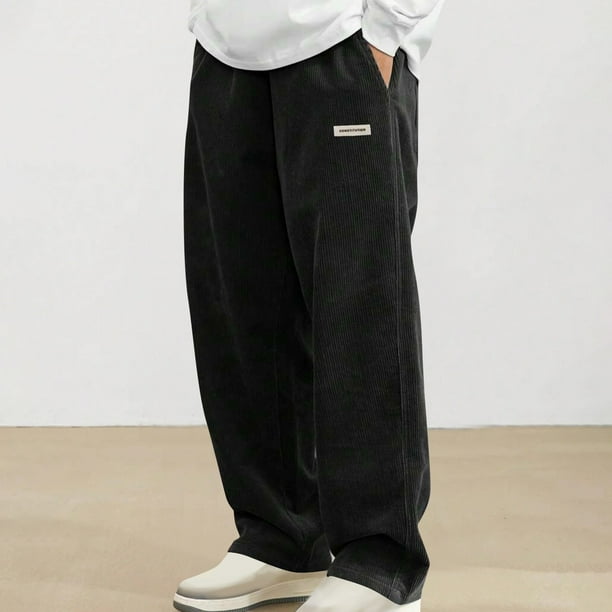 Pantalones largos para hombre, moda de primavera e invierno, pantalones deportivos casuales, pantalones para hombre