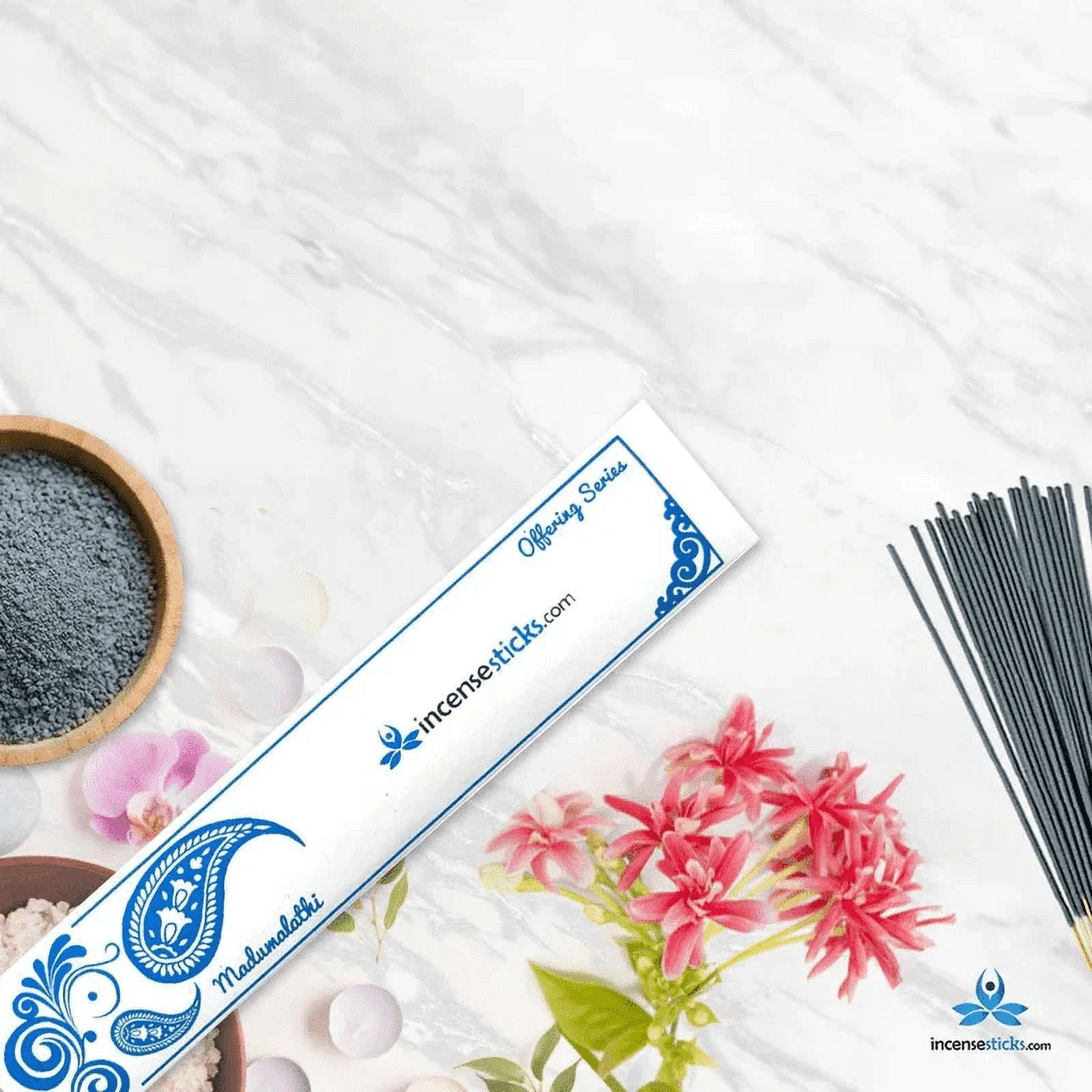 Madhumalti Incense Sticks 10" - 10 Packs, 20 Sticks per Pack - Sweet Romantic Aroma