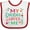White and Red, variant on Inktastic My Meema Loves Me Girls Girls Baby Bib