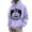 Purple, variant on LUOGENLI Hoodies for Men with Designs Men's Halloween Graphic Hoodie Pullover Sweatshirt Casual Warm Lined Hooded Jacket for Fall Winter Comfort Mens Hoodies Pullover Camo Pink Size M