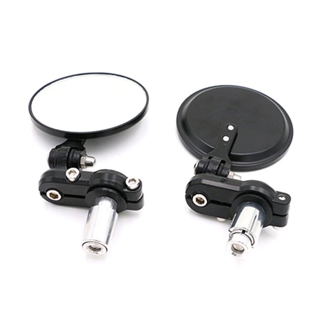 Kenally Espejo izquierdo y derecho para bicicleta, espejos de manillar de seguridad universales a prueba de explosiones, suministros de ciclismo de vista Accesorios para motos Kenally VI016598-00
