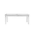 thumbnail image 3 of ACME Varian Dining Table (78"L), Mirrored & Antique Platinum, 3 of 5