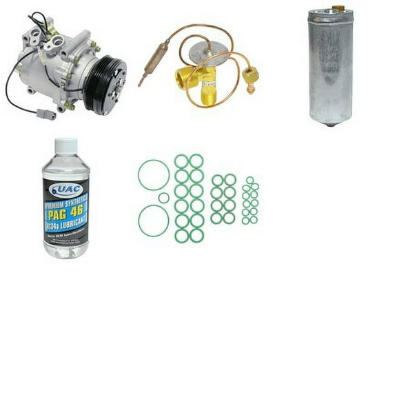 A/C Compressor and Component Kit -- Compressor Replacement Kit Fits select: 1997-2001 HONDA CR-V, 2000 HONDA CIVIC EX