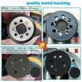thumbnail image 3 of Almohadilla De Repuesto Para Lijadora Orbital Con Respaldo Metal,4 Piezas, MáS Resistente, Almohadilla Lija Con Gancho De 8 Orificios De 5 Pulgadas Para DWE6421 6421K DWE6423 6423K, 3 of 5