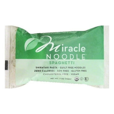 Miracle Noodle Shirataki Organic Spaghetti, 7 OZ (Pack of