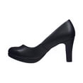 thumbnail image 3 of Zapatillas Para Mujer Formales Tipo Piel Negro Lisas negro 23 Incógnita 040D2Z, 3 of 6