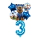 thumbnail image 3 of Decoración de cumpleaños de la patrulla canina, vasos de papel, platos, vajilla, pancarta de fondo, globos de perro, suministros de fiesta de nuevo estilo, regalo de recuerdo para niños, 3 of 5
