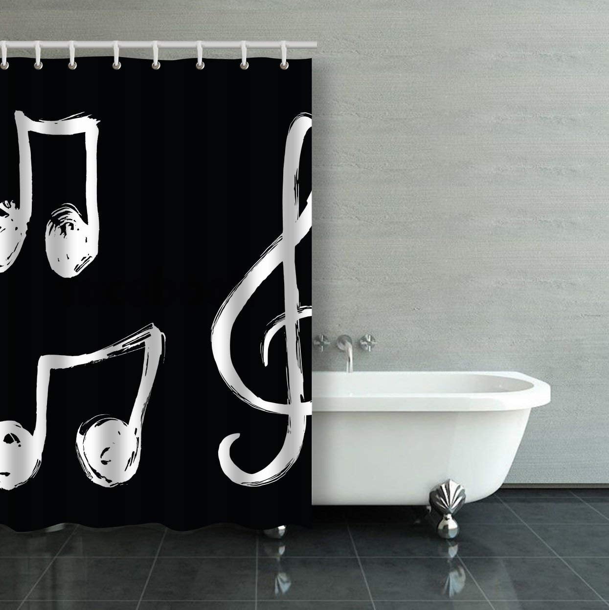 Elvis Presley Bathroom Waterproof Fabric Shower Curtain 60 X 72 Inch 