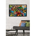 thumbnail image 2 of Marvel Comics - Retro Lineup Wall Poster, 22.375" x 34", Framed, 2 of 6
