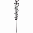 thumbnail image 1 of Capacity Glass Spiral Rain Gauge,Cast Iron Bird Hanging Rain Gauge, 1 of 5